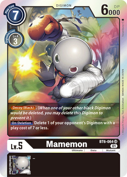 Mamemon [BT6-064] [Doble Diamante] 