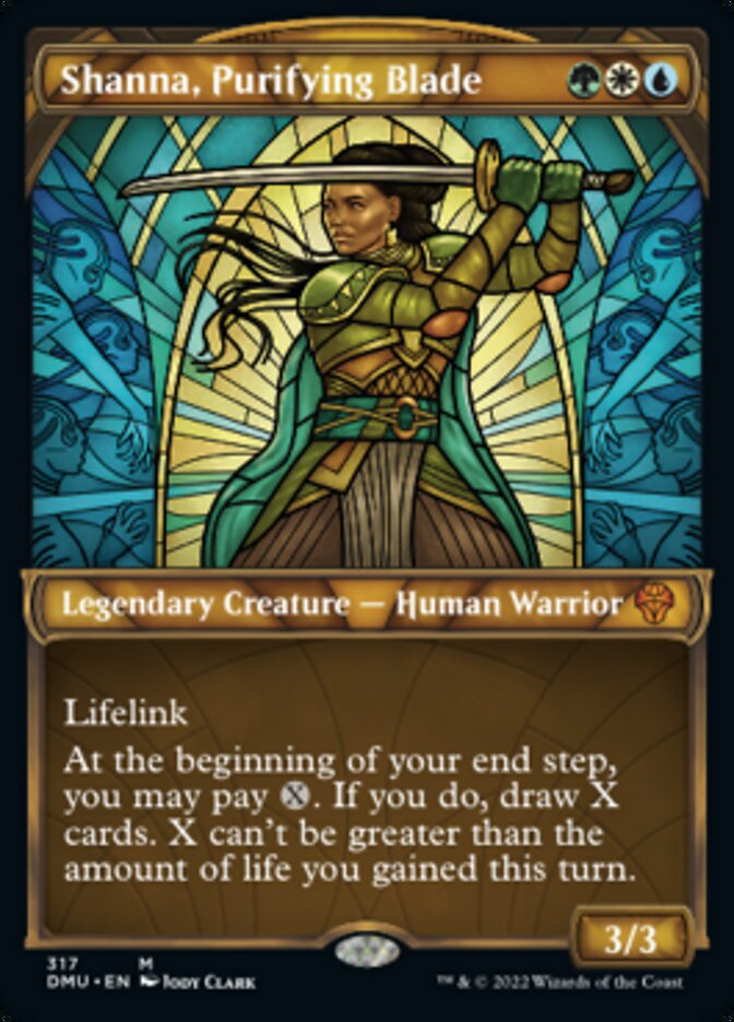 Shanna, Hoja Purificadora (Escaparate) [Dominaria United] 
