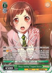 "Always Starting" Tsugumi Hazawa (BD/W54-E031SPb SP) [BanG Dream! Girls Band Party!] - Blue Jay's Cauldron