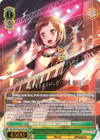 "Always Starting" Tsugumi Hazawa (BD/W54-E031SSP SSP) [BanG Dream! Girls Band Party!] - Blue Jay's Cauldron