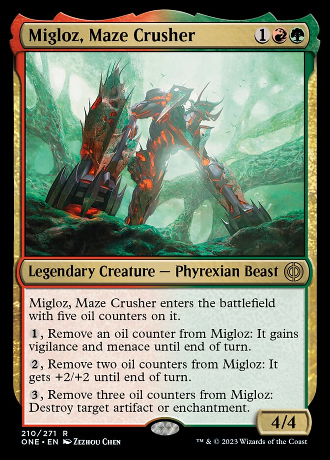 Migloz, Maze Crusher [Pyrexia: Todos serán uno] 