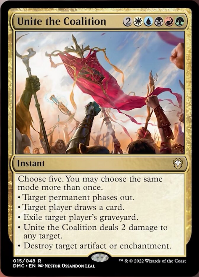 Unir la Coalición [Dominaria United Commander] 
