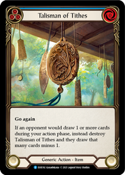 Talismán de diezmos [EVR192] (Everfest) 1.ª edición Normal 