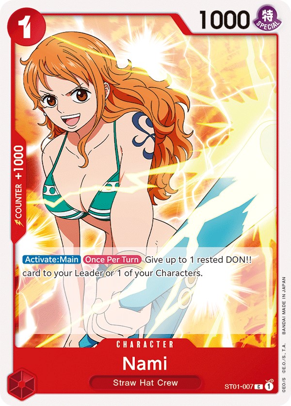 Nami [Cubierta inicial: Equipo de Sombrero de Paja] 