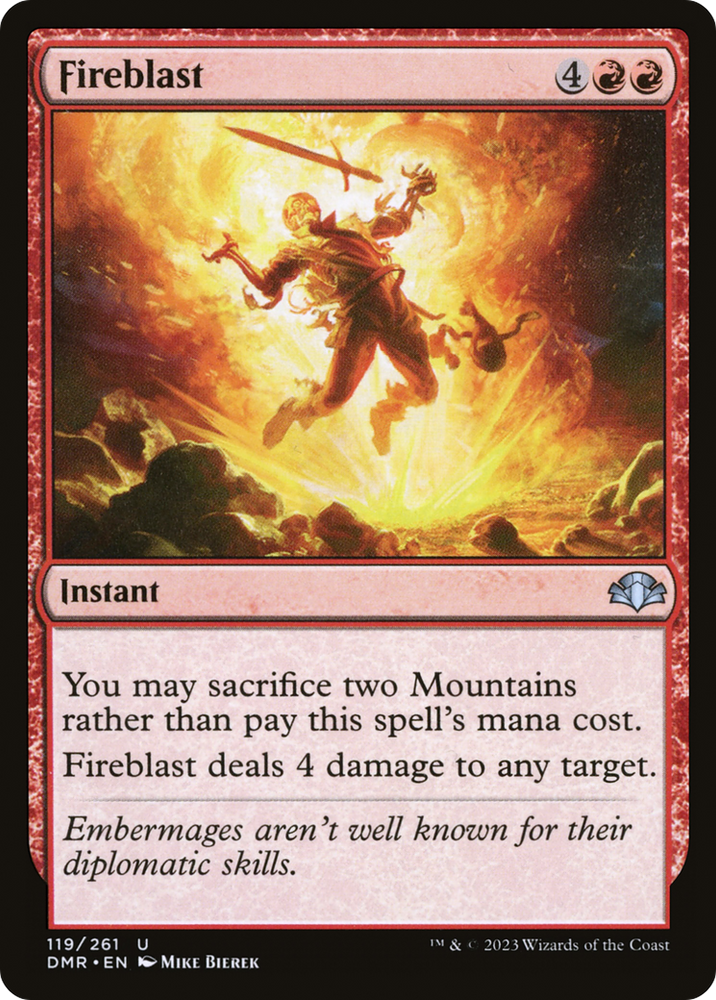 Explosión de fuego [Dominaria Remastered] 