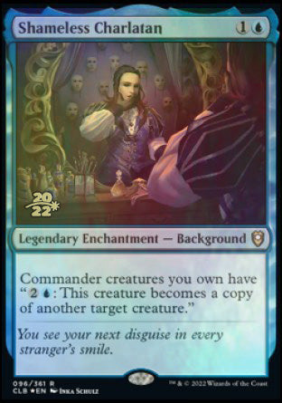 Charlatán desvergonzado [Promociones de presentación de Commander Legends: Battle for Baldur's Gate] 