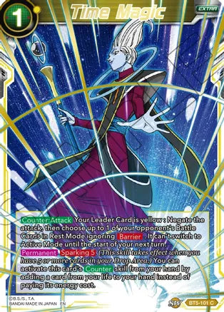 Magia del tiempo (estampado dorado) (BT5-101) [Potenciador mítico] 