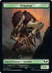 Tiránido (17) // Ficha de doble cara de Gárgola tiránida [Warhammer 40,000 fichas] 