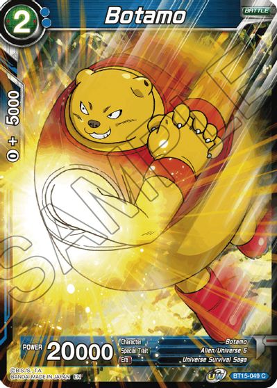 Botamo (BT15-049) [Enfrentamiento Saiyan] 