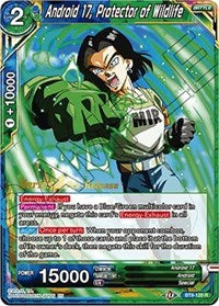 Androide 17, Protector de la vida silvestre (BT8-120_PR) [Promociones de presentación de Malicious Machinations] 