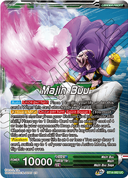 Majin Buu // Majin Buu, poder puro (BT14-062) [Espíritus cruzados] 