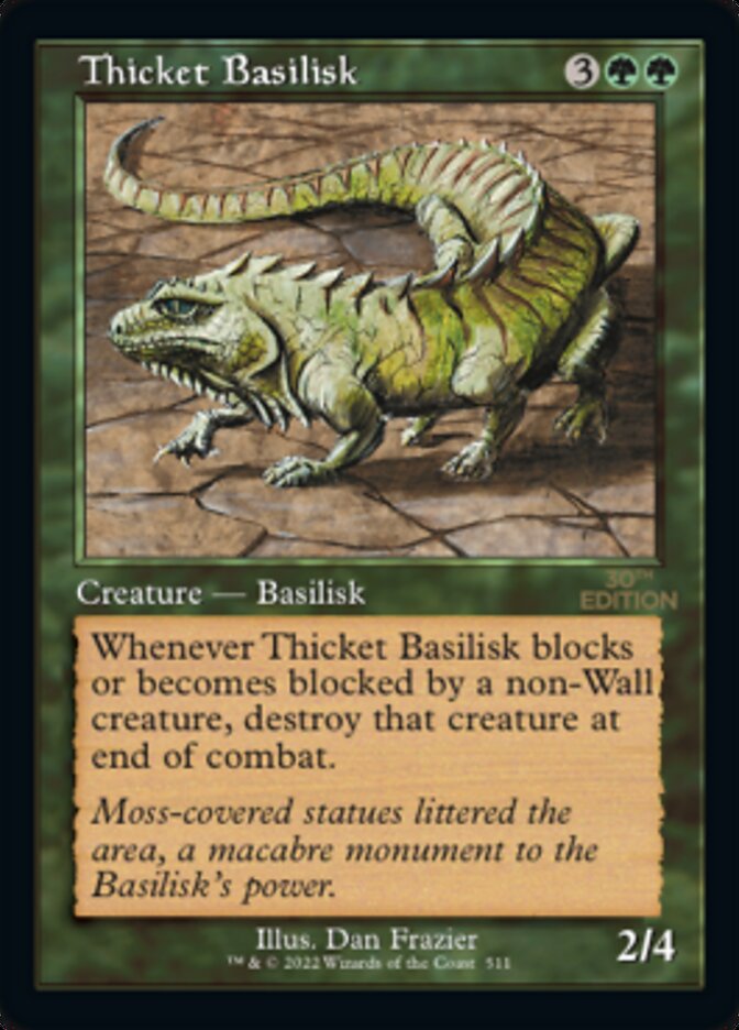Thicket Basilisk (Retro) [Edición del 30 aniversario] 