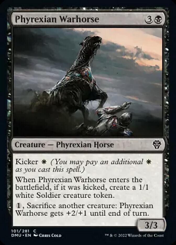 Caballo de guerra pirexiano [Dominaria United] 