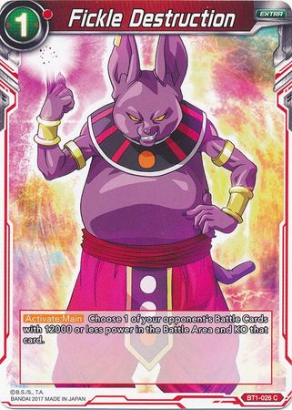 Destrucción voluble (BT1-026) [Batalla galáctica] 