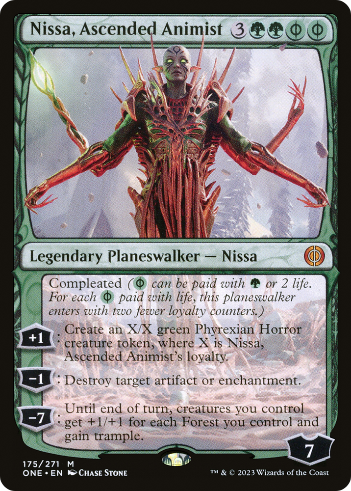 Nissa, animista ascendida [Pyrexia: Todos serán uno] 