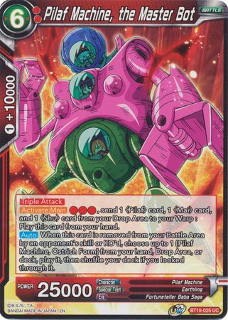 Máquina Pilaf, el robot maestro (BT10-025) [El ascenso del guerrero al unísono] 