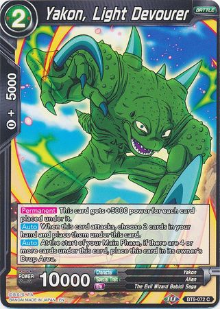 Yakon, Devorador de Luz (BT9-072) [Embestida Universal] 