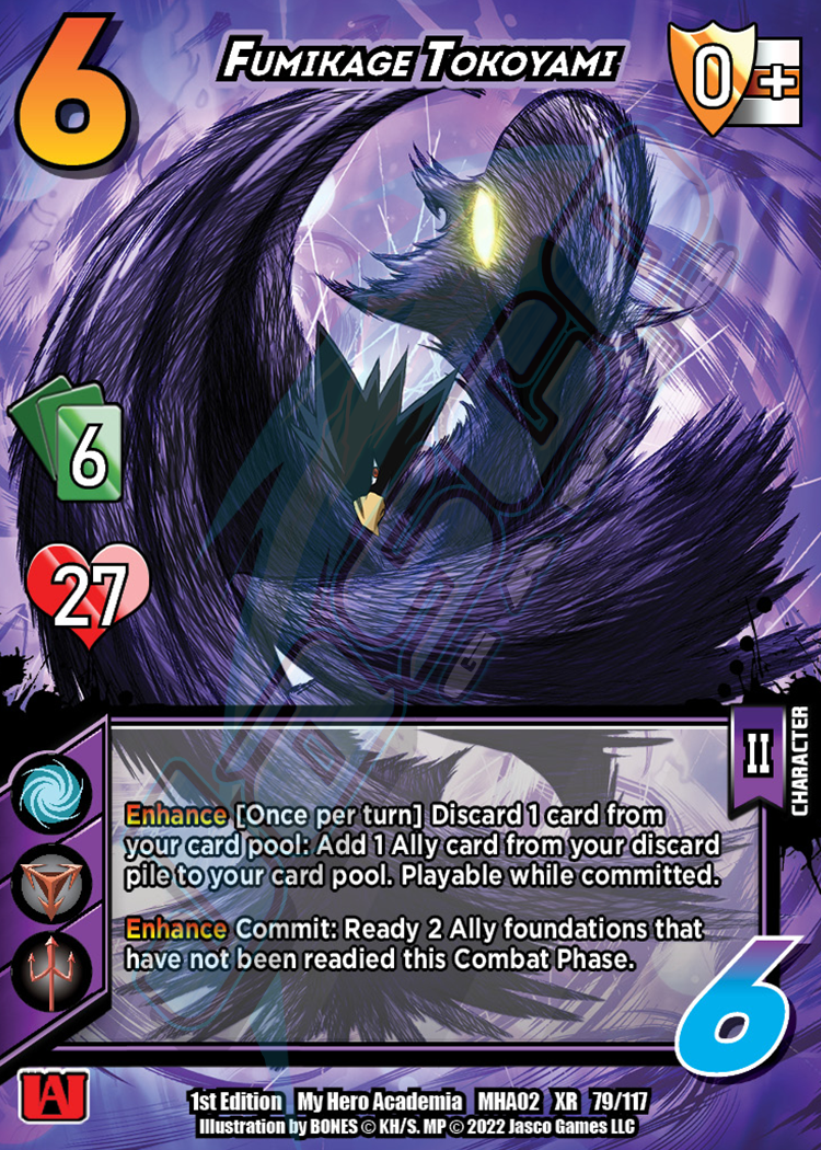 Fumikage Tokoyami [Crimson Rampage XR]