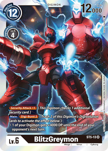 BlitzGreymon [ST5-13] [Cubierta inicial: Machine Black] 