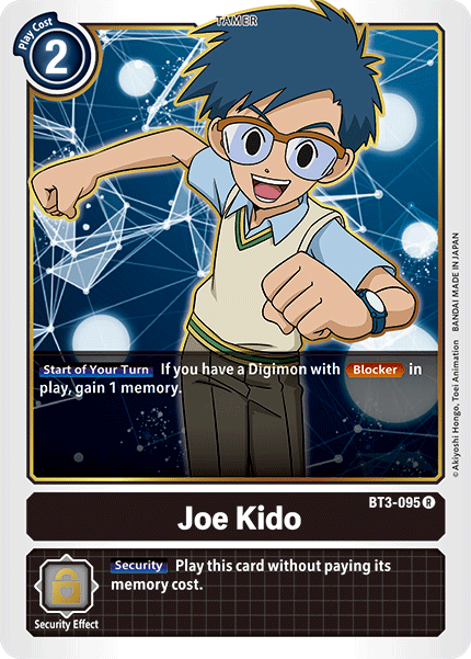 Joe Kido [BT3-095] [Lanzamiento de refuerzo especial Ver.1.5] 