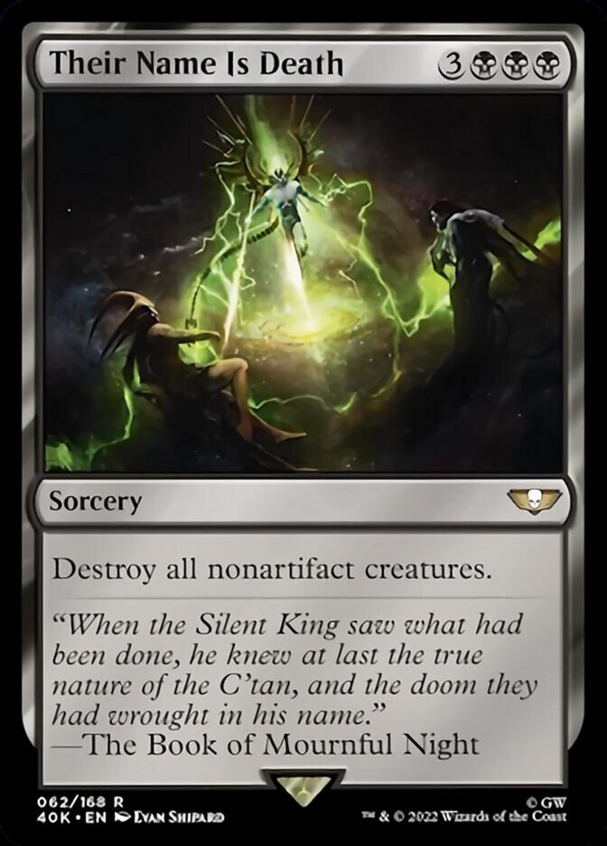 Su nombre es muerte (Surge Foil) [Warhammer 40,000] 