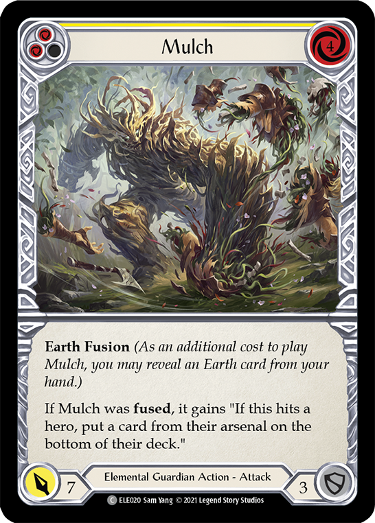 Mantillo (Amarillo) [ELE020] (Tales of Aria) 1.ª edición Rainbow Foil 