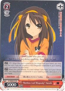 "Bamboo Leaf Rhapsody" Haruhi (SY/WE09-E15) [The Melancholy of Haruhi Suzumiya Extra Booster] - Blue Jay's Cauldron