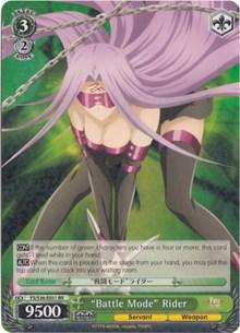 "Battle Mode" Rider (FS/S36-E031 RR) [Fate/Stay Night [Unlimited Blade Works] Vol. II] - Blue Jay's Cauldron