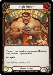 High Striker (Rojo) [EVR164] (Everfest) 1.a edición Normal 