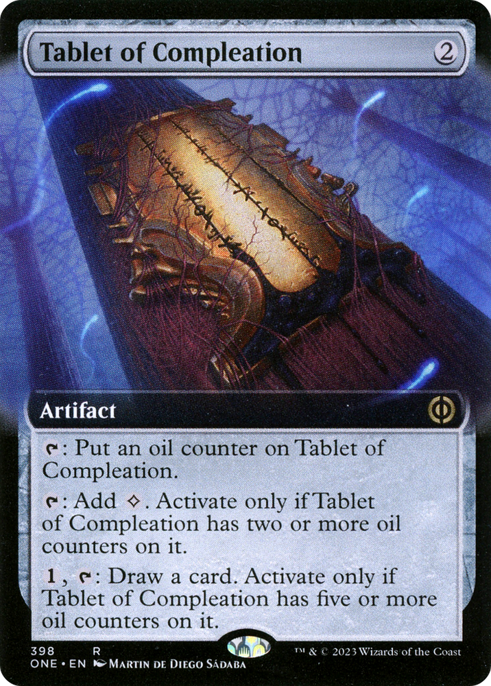 Tablilla de finalización (arte ampliado) [Pyrexia: Todos serán uno] 