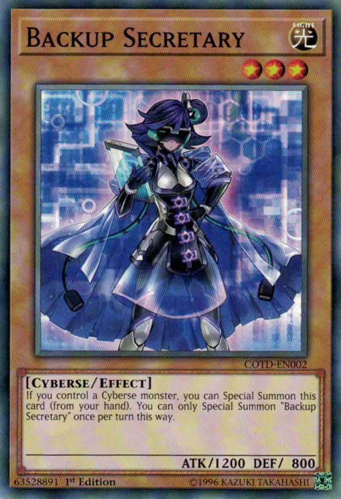 Backup Secretary [COTD-EN002] Common