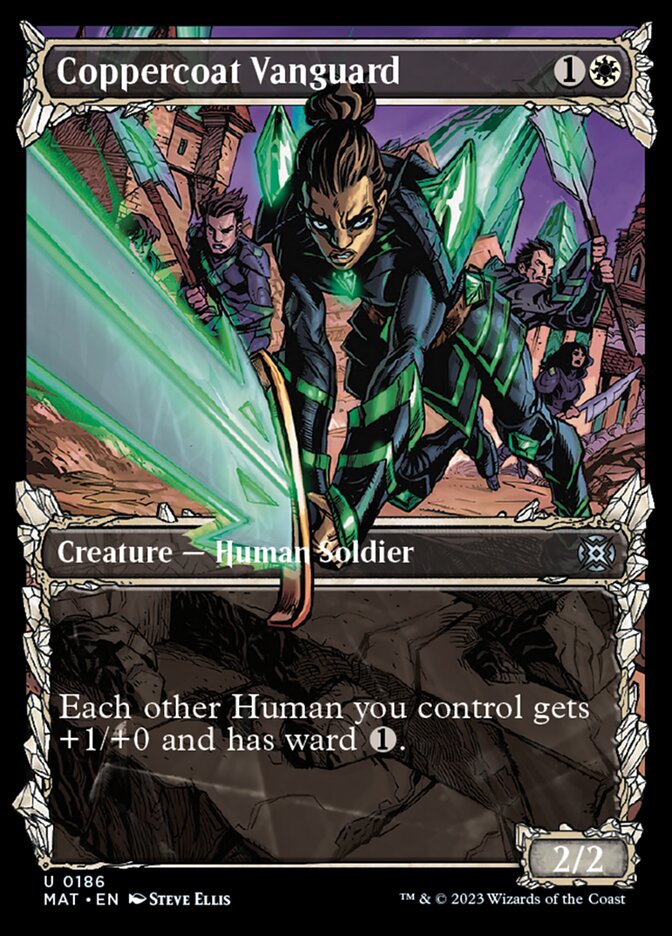 Coppercoat Vanguard (Showcase Halo Foil) [Marcha de la máquina: Las secuelas] 