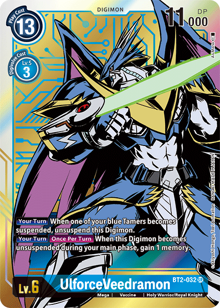 UlforceVeedramon [BT2-032] (Arte alternativo) [Lanzamiento de refuerzo especial Ver.1.5] 