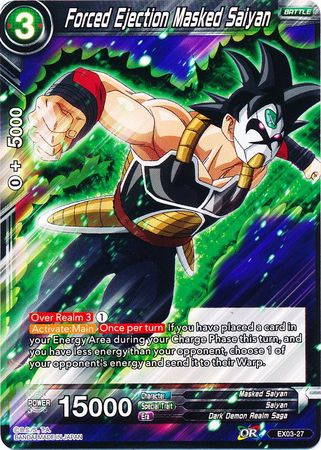 Eyección forzada Saiyan enmascarado (EX03-27) [Ultimate Box] 