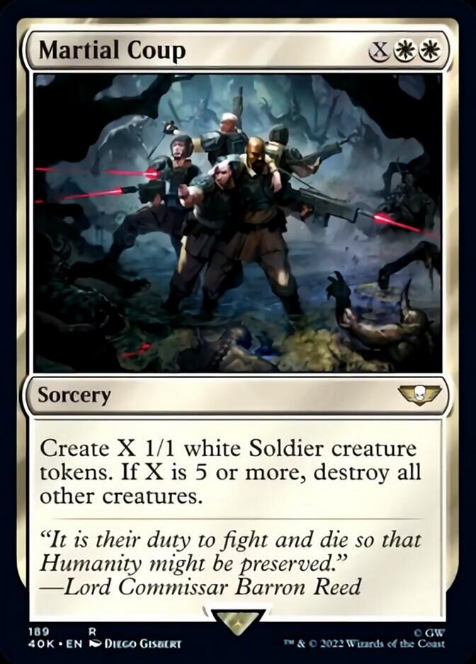 Golpe marcial (Surge Foil) [Warhammer 40,000] 