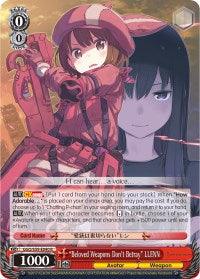 "Beloved Weapons Don't Betray" LLENN (GGO/S59-E040 R) [Gun Gale Online] - Blue Jay's Cauldron