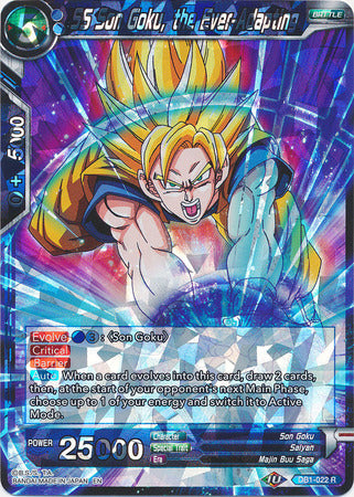 SS Son Goku, el siempre adaptable (DB1-022) [Dragon Brawl] 