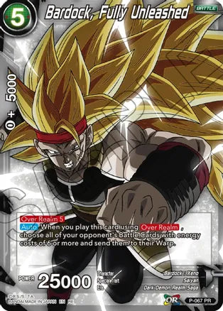 Bardock, completamente desatado (P-067) [Potenciador mítico] 
