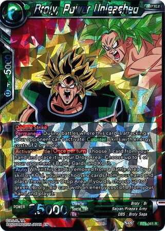 Broly, poder desatado (BT6-061) [Reyes Destructores] 