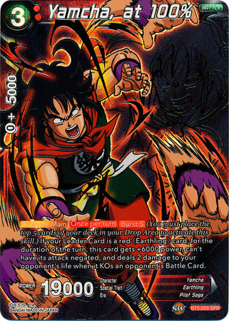 Yamcha, al 100 por ciento (SPR) (BT5-009) [Renacimiento milagroso] 