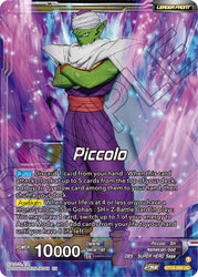 Piccolo // Piccolo, enfrentándose a nuevos enemigos (BT18-090) [Dawn of the Z-Legends] 