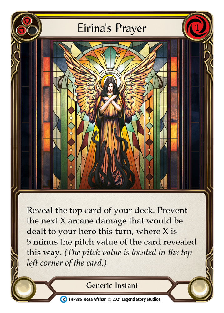 Oración de Eirina (amarillo) [1HP385] (Paquete de historia 1) 
