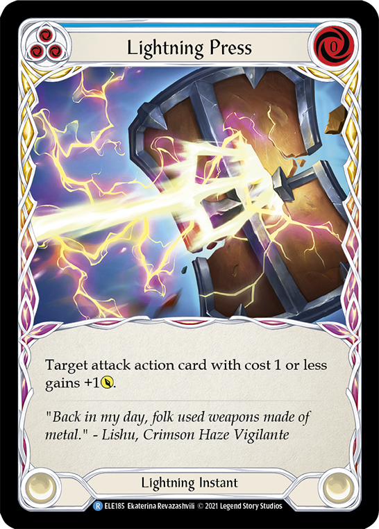Lightning Press (Azul) [ELE185] (Tales of Aria) 1.a edición Normal 