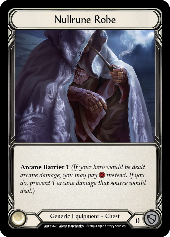 Túnica Nullrune [ARC156-C] (Arcane Rising) Primera edición Cold Foil 