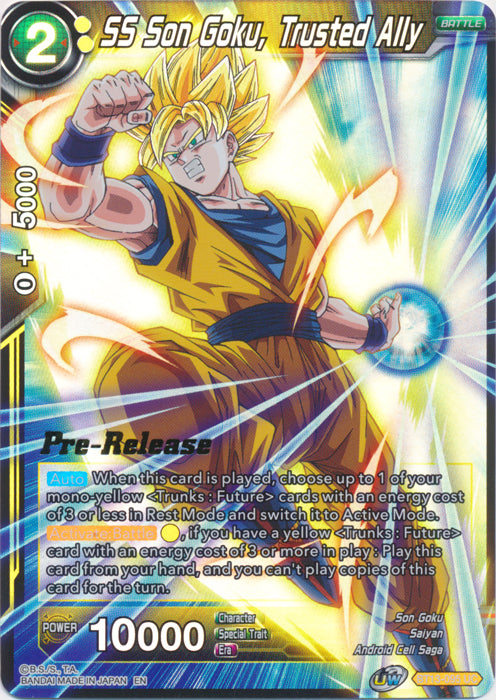 SS Son Goku, aliado de confianza (BT13-095) [Promociones de presentación de Supreme Rivalry] 