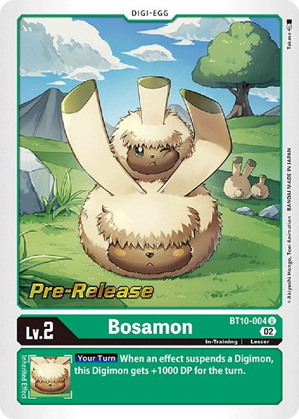 Bosamon [BT10-004] [Tarjetas de prelanzamiento de encuentro Xros] 