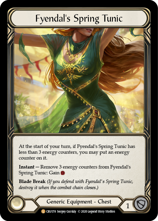 Túnica de primavera de Fyendal [CRU178] (Crucible of War) 1.ª edición Normal 