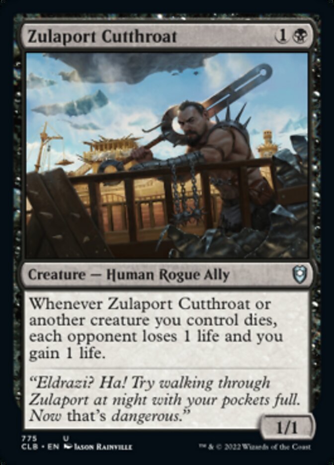Asesino de Zulaport [Commander Legends: Batalla por Baldur's Gate] 