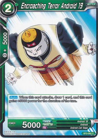 Terror invasor Android 19 (BT2-092) [Union Force] 