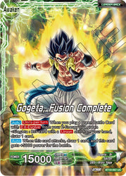 Veku // Gogeta, Fusion Complete (BT19-067) [Ambición del luchador] 